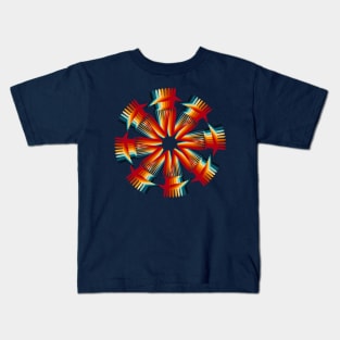 Geometric Planes Kids T-Shirt